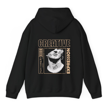 Load image into Gallery viewer, Black Hoodie Printed Creative
