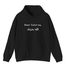 Load image into Gallery viewer, Black Hoodie Printed Dear Calories