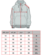 Load image into Gallery viewer, Black Hoodie Printed Ma3lesh Sorry Arabic