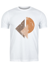 Unisex T Shirt Printed Vintage Abstract Shapes