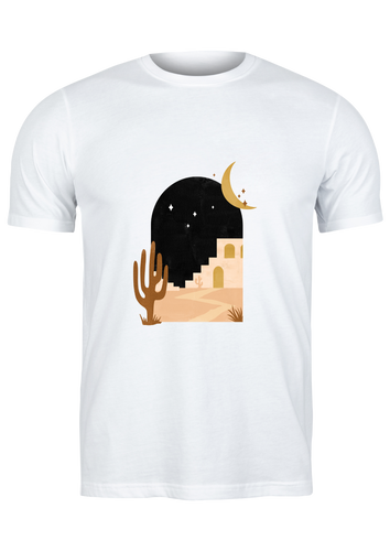 Unisex T Shirt Printed Boho Ville