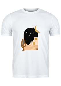 Unisex T Shirt Printed Boho Ville