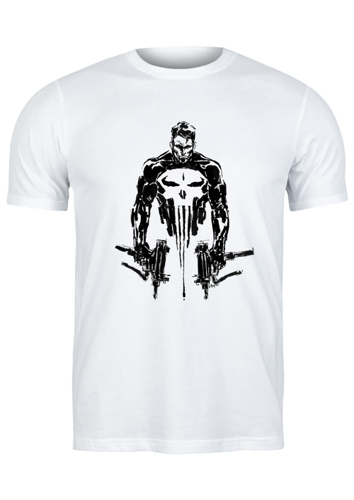 Unisex T Shirt Printed The Punisher