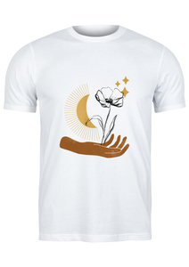 Unisex T Shirt Printed Abstract Life