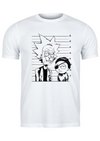 Unisex T Shirt Printed Rick and Morty