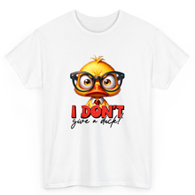 Load image into Gallery viewer, T Shirt Printed I Dont Give A Duck Two
