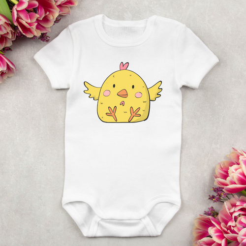 Baby Bodysuit Onesie Printed Baby Chick