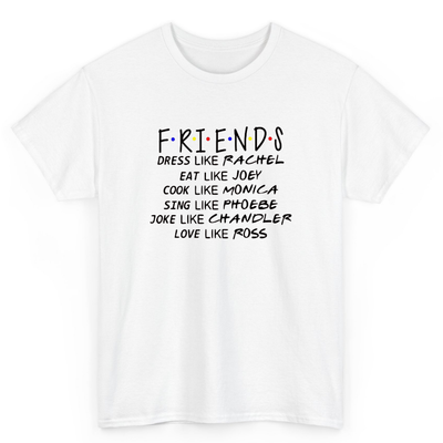 T Shirt Printed Friends