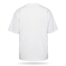 Load image into Gallery viewer, OVERSIZE White Half Sleeves Tshirt Printed Hello Summer
