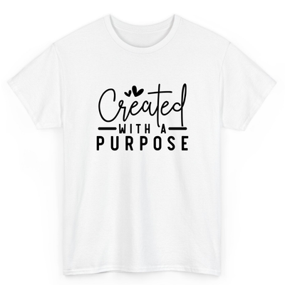 T Shirt Printed Created With A Purpose