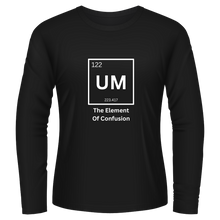 Load image into Gallery viewer, Black Tshirt Long Sleeves Printed Um
