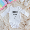 Baby Bodysuit Onesie Priceless Long Sleeves