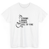 T Shirt Printed She Is Strong Brave