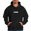 Black Hoodie Printed Paranoid