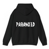 Black Hoodie Printed Paranoid