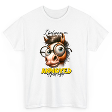 Load image into Gallery viewer, T Shirt Printed I Believe In Annoyed At First Sight
