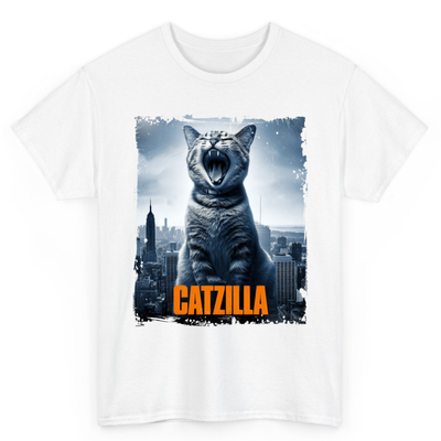 T Shirt Printed CatZilla