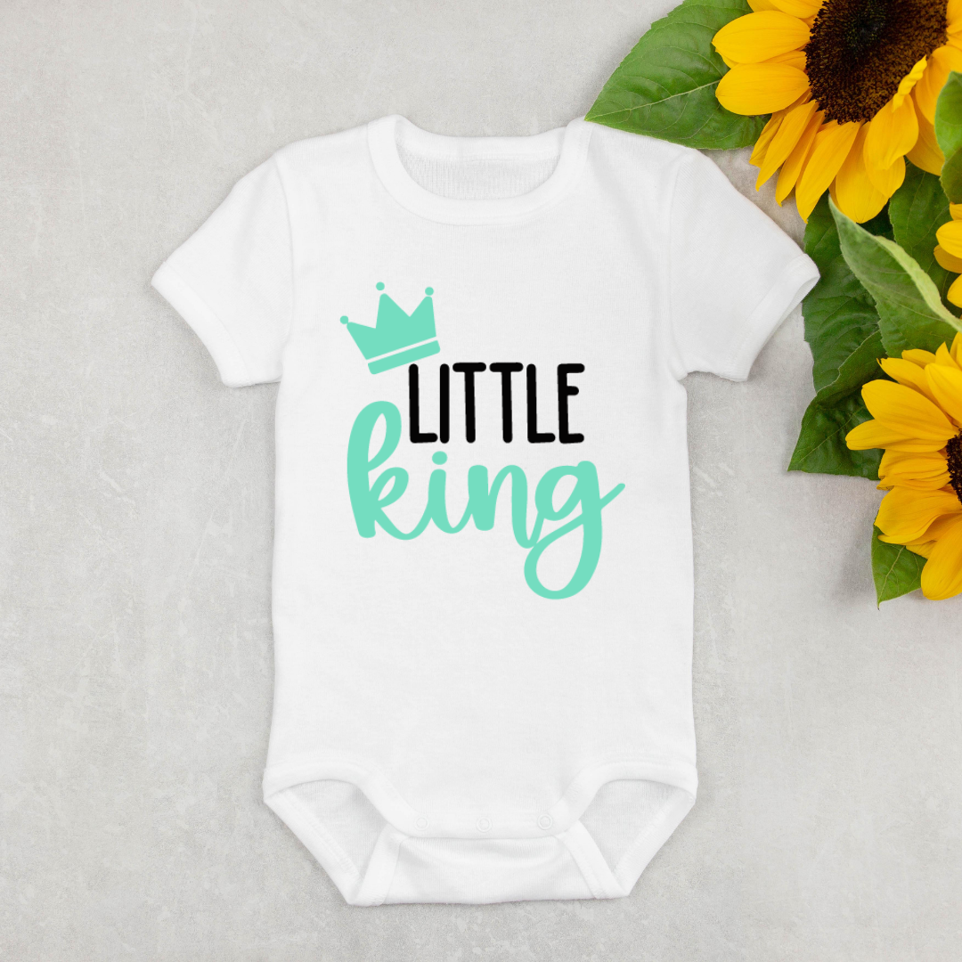 Baby Bodysuit Onesie Printed Little King