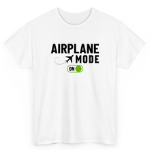 Load image into Gallery viewer, T Shirt Printed Airplane Mode On
