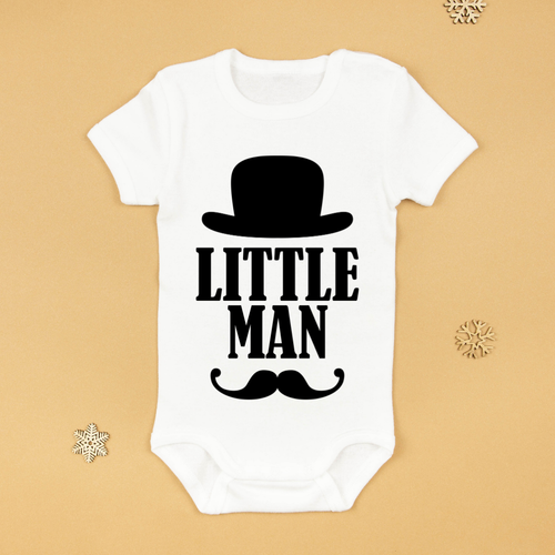 Baby Bodysuit Onesie Little Man