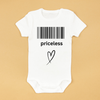 Baby Bodysuit Onesie Printed Priceless