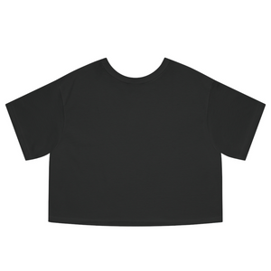 Cropped Black T Shirt Printed Please Hesitate To Reach Out