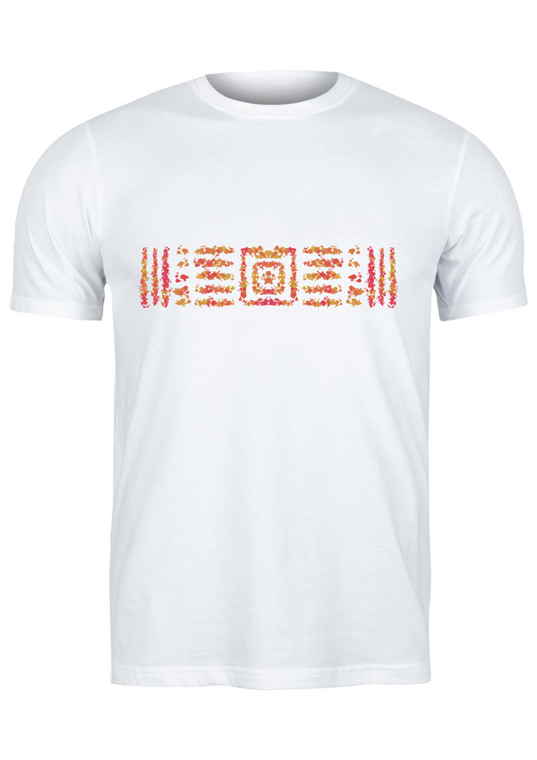Aztec Graphis Unisex T Shirt Printed Aztec Marks - Egypt Factory