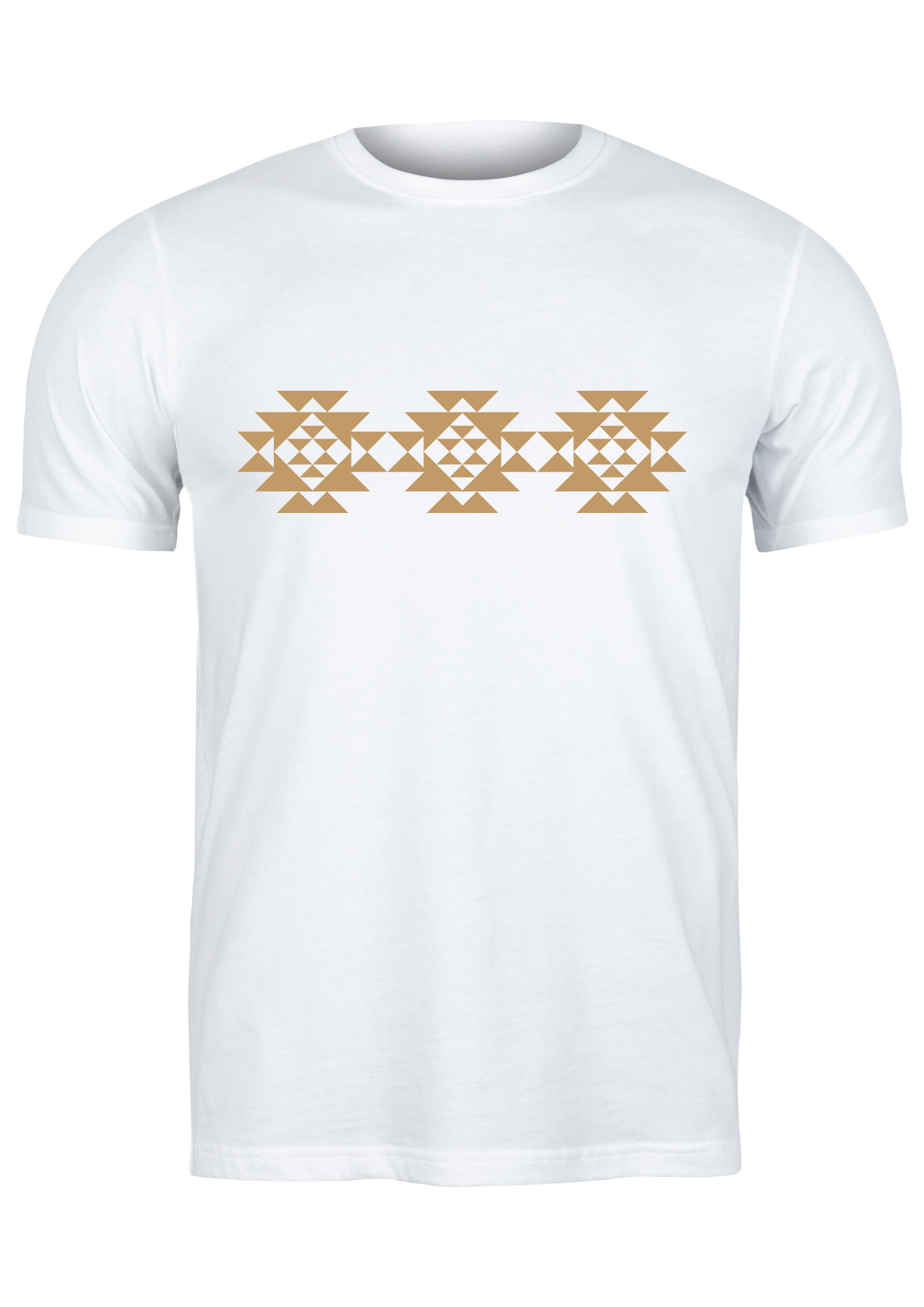 Unisex T Shirt Printed Anatolian Pattern