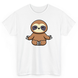 T Shirt Printed Chilled Sloth