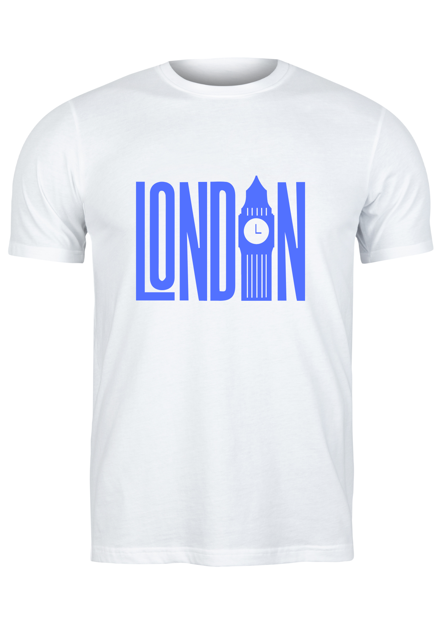 Unisex T Shirt Printed London Big Ben