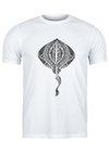 Unisex T Shirt Printed String Ray Mandala