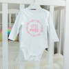 Baby Bodysuit Onesie Little Miss Long Sleeves