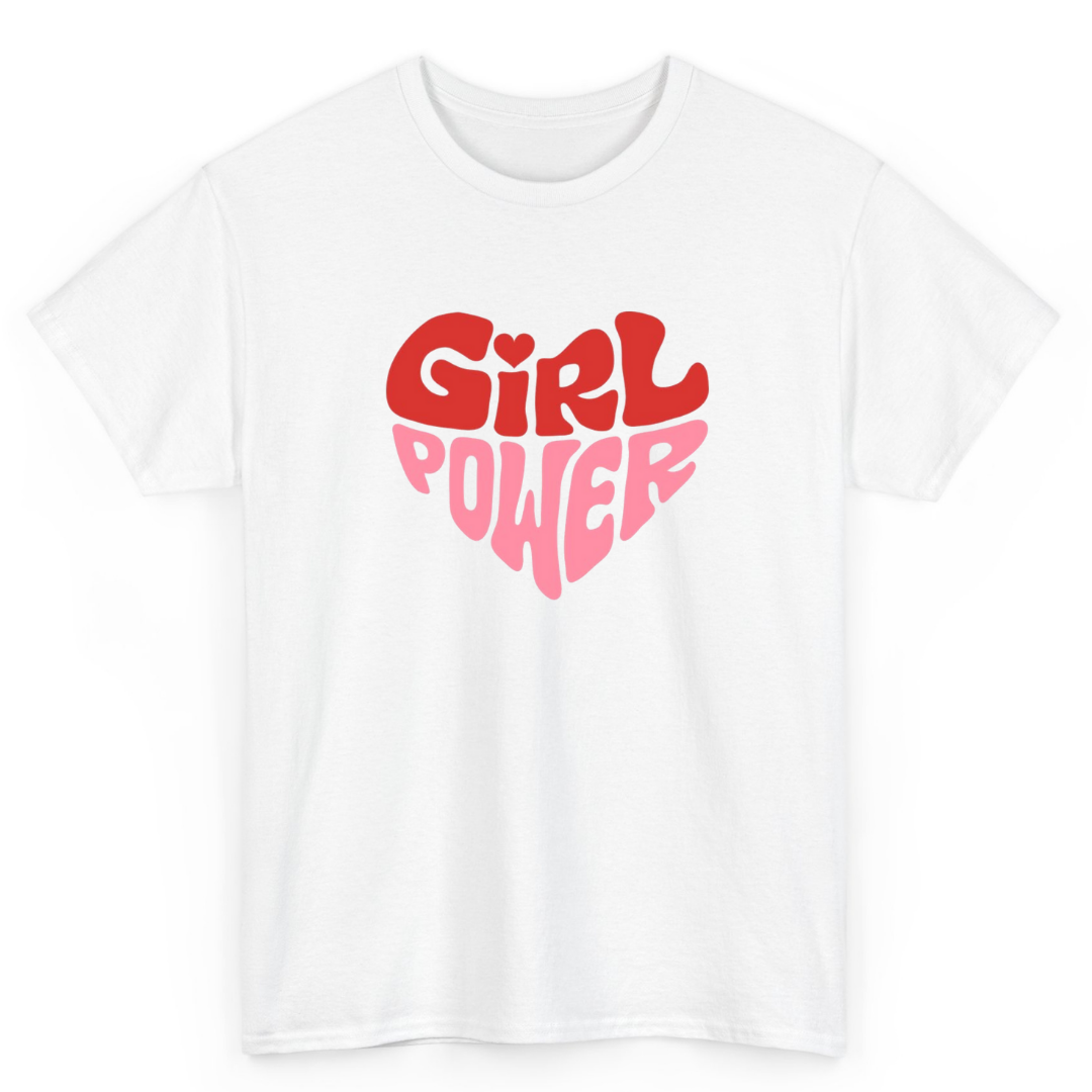 T Shirt Printed Girl Power