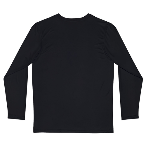 Black Tshirt Long Sleeves Printed Sensitive Content