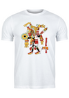 Unisex T Shirt Printed Aztec Figure