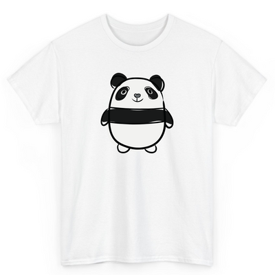 T Shirt Printed Cute Panda