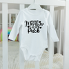 Baby Bodysuit Onesie Newest Member Long Sleeves