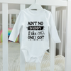 Baby Bodysuit Onesie Aint No Daddy Long Sleeves