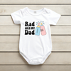 Baby Bodysuit Onesie Printed Rad Like My Dad