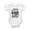 Baby Bodysuit Onesie Printed I May Be Small But Am The Boss