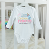 Baby Bodysuit Onesie Just Call Me Princesses Long Sleeves