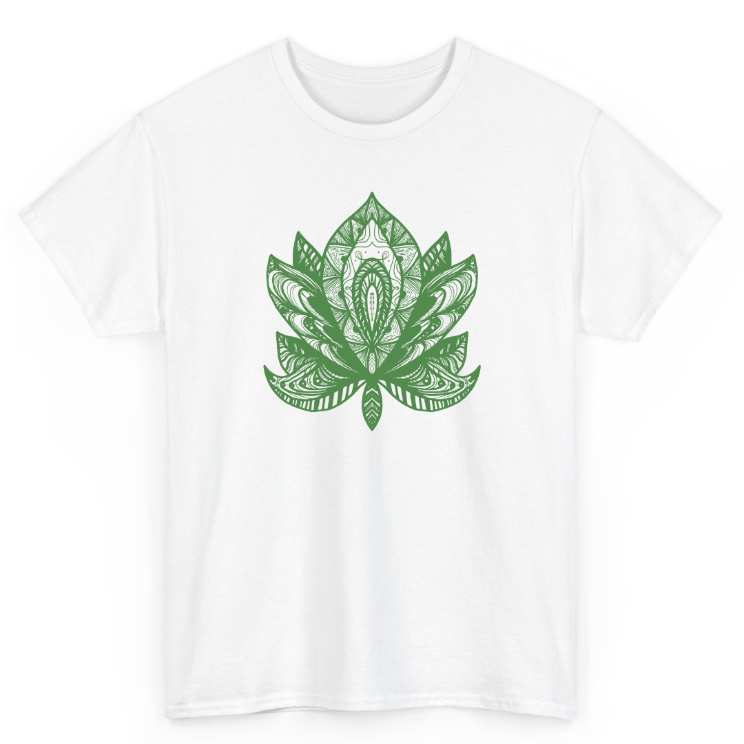 T Shirt Printed Lotus