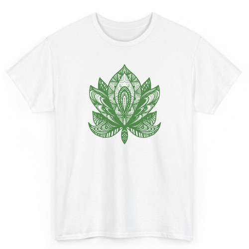 T Shirt Printed Lotus