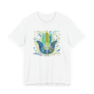 T Shirt Printed Khamsa Hand