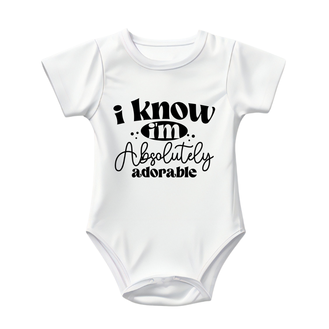 Baby Bodysuit Onesie Printed Adorable