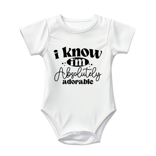 Baby Bodysuit Onesie Printed Adorable