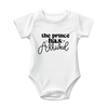 Baby Bodysuit Onesie Printed The Prince Has Arrived