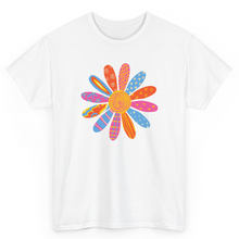 Load image into Gallery viewer, T Shirt Printed Colorful Sunflower
