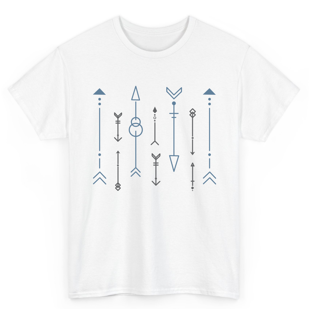 T Shirt Printed Arrows