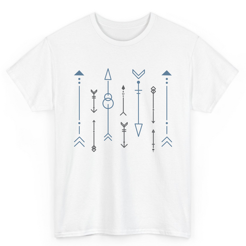 T Shirt Printed Arrows